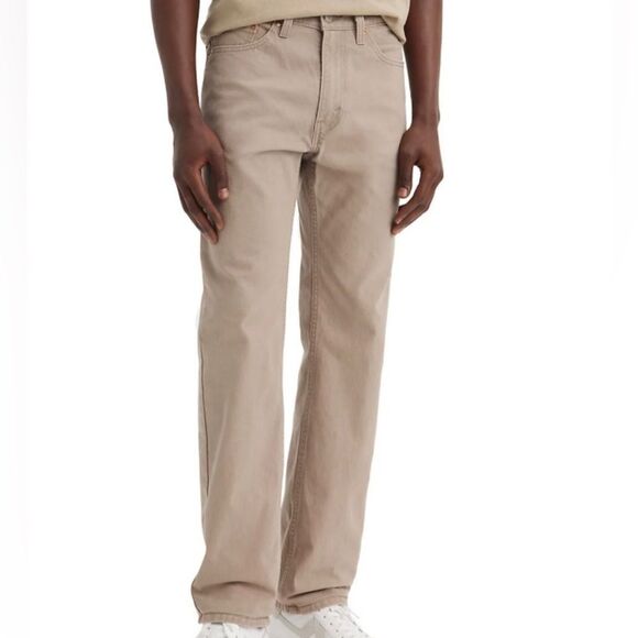 Levi’s 505 Men’s Taupe Jeans W40 L32 - Picture 5 of 7